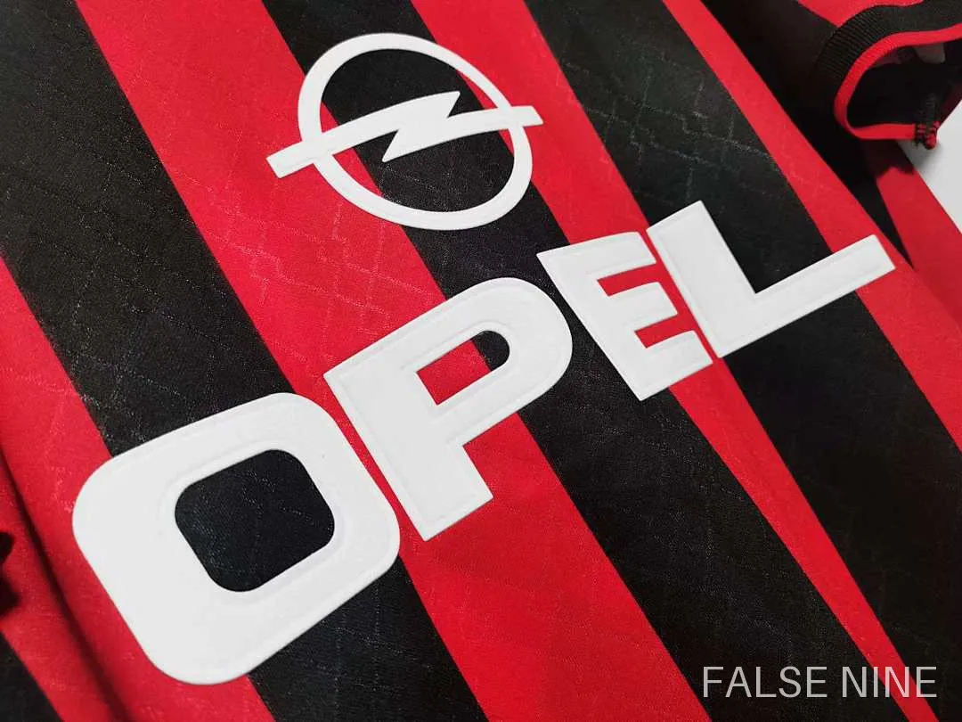 AC Milan 1995-96 Home Shirt (Retro Fan Version), photo 3