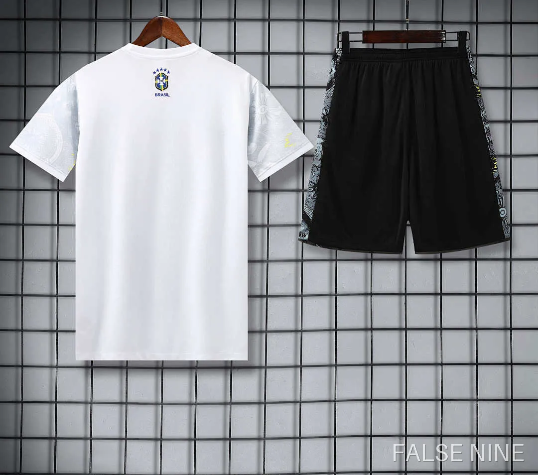25/26 Brazil Jesus Training clothes suit Short sleeve Fan version, photo 9