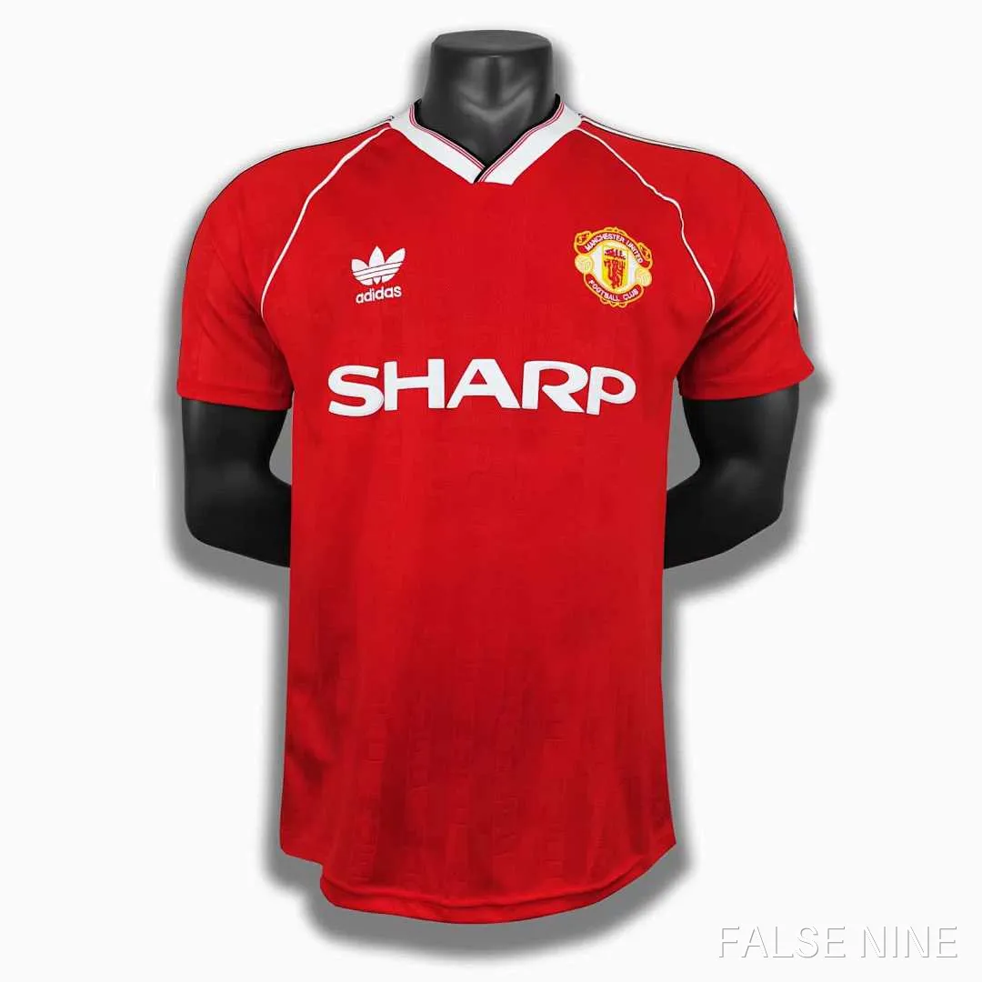 Manchester United 1988-90 Home Retro Shirt (Fan Version), photo 1