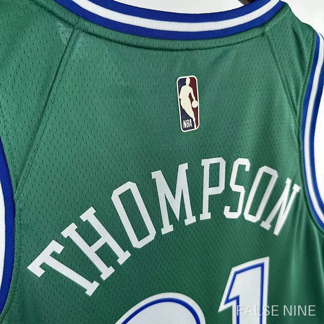 Dallas Mavericks 25/26 Retro Green Jersey (31-THOMPSON), photo 6