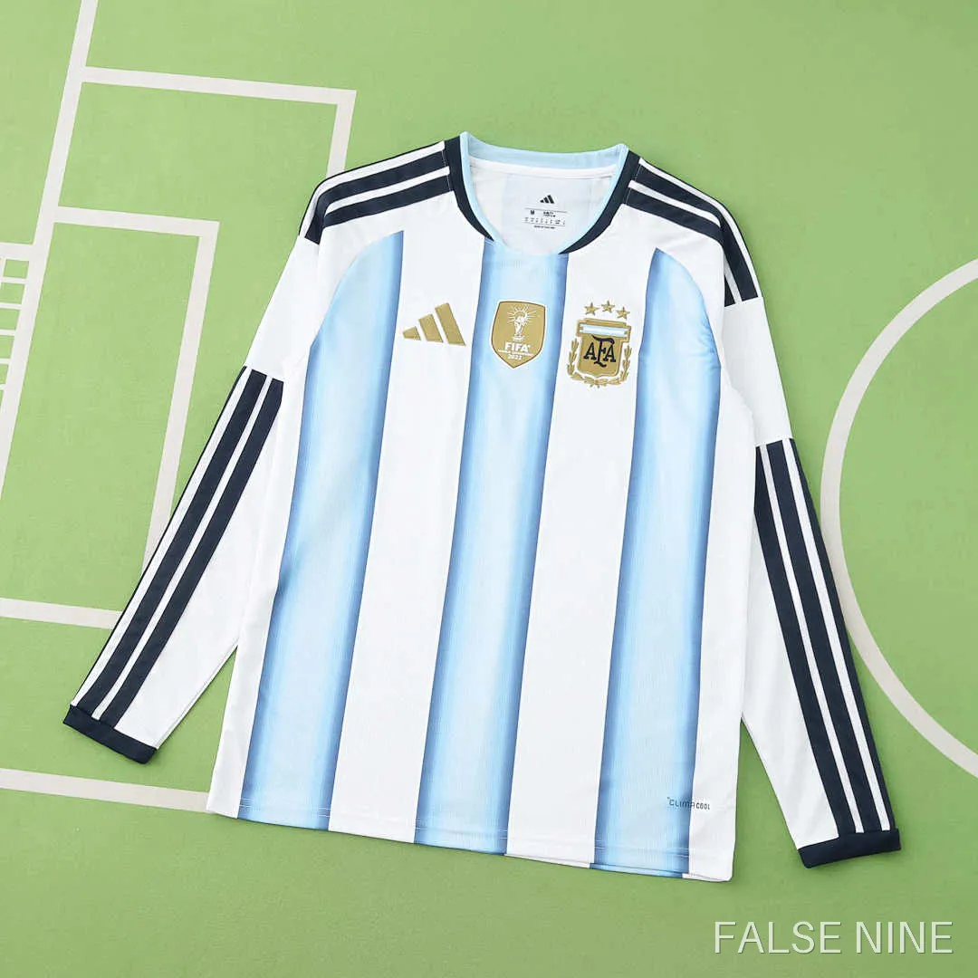 Argentina 2026 Home Shirt (Long Sleeve Fan Version), photo 1