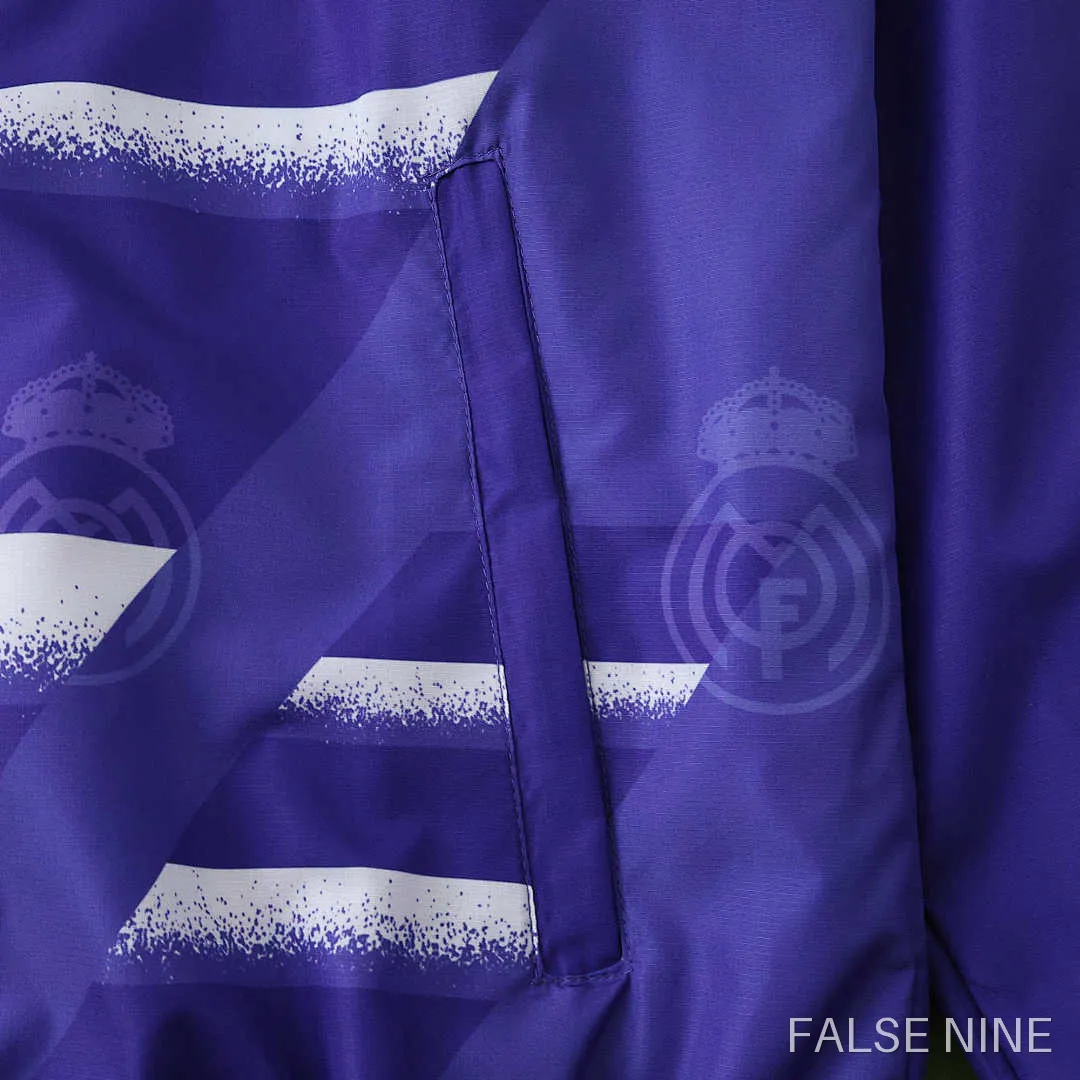 95/96 Real Madrid CF purple Hooded windbreak, photo 12