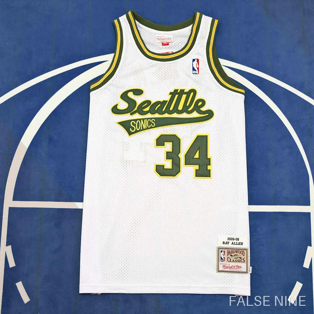 Seattle SuperSonics 2006-07 Home Jersey (Retro), photo 1