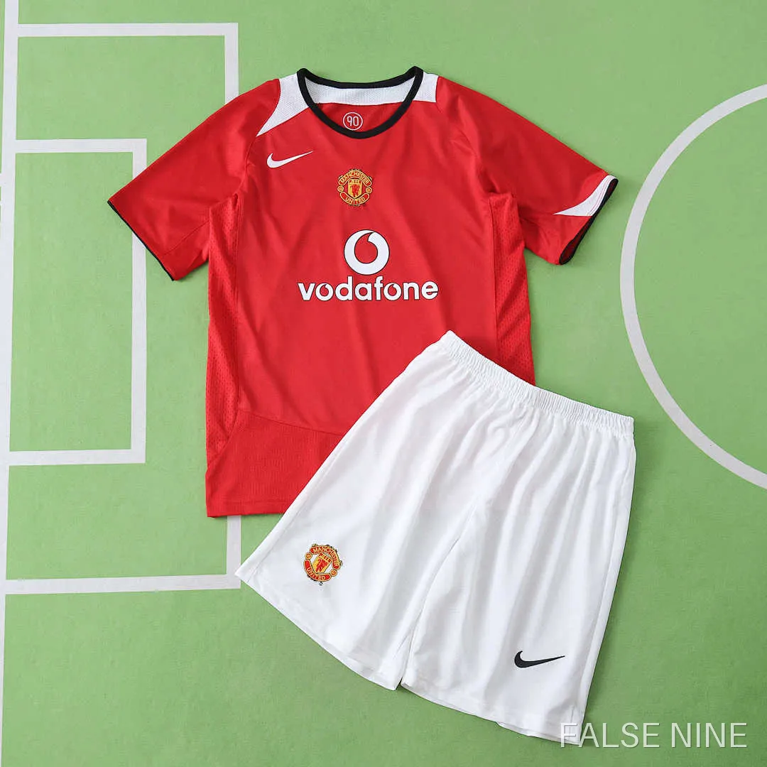 Manchester United 05/06 Home Kids Jersey (Retro), photo 12