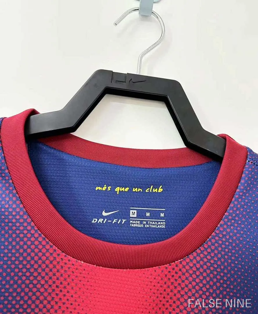 12/13 Barcelona Home Long sleeved retro Fan version, photo 2