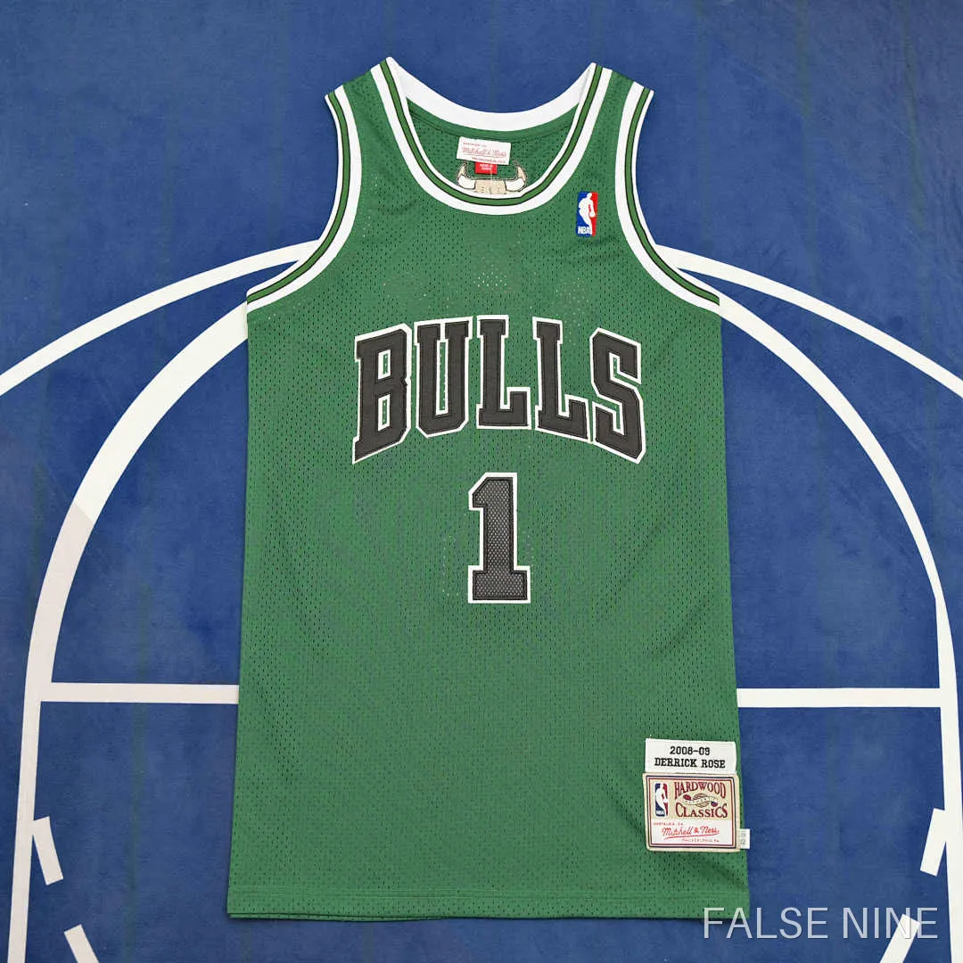 Chicago Bulls 2009-10 Green Jersey (Retro), photo 1