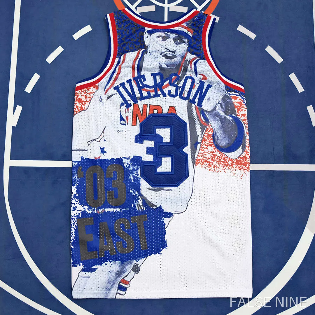 NBA 2003 All Star Game Iverson #3 Jersey, photo 1