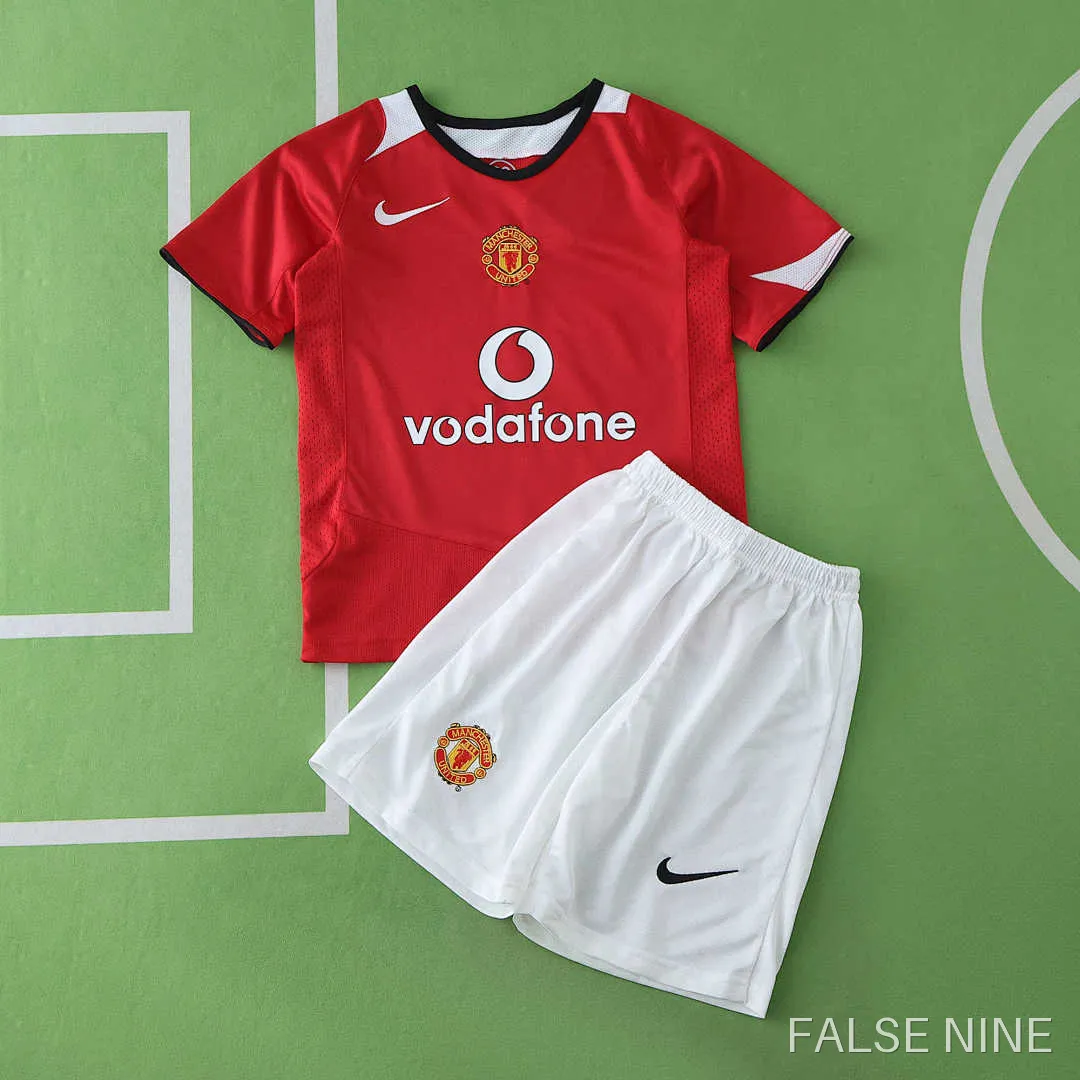 Manchester United 05/06 Home Kids Retro Kit, photo 10