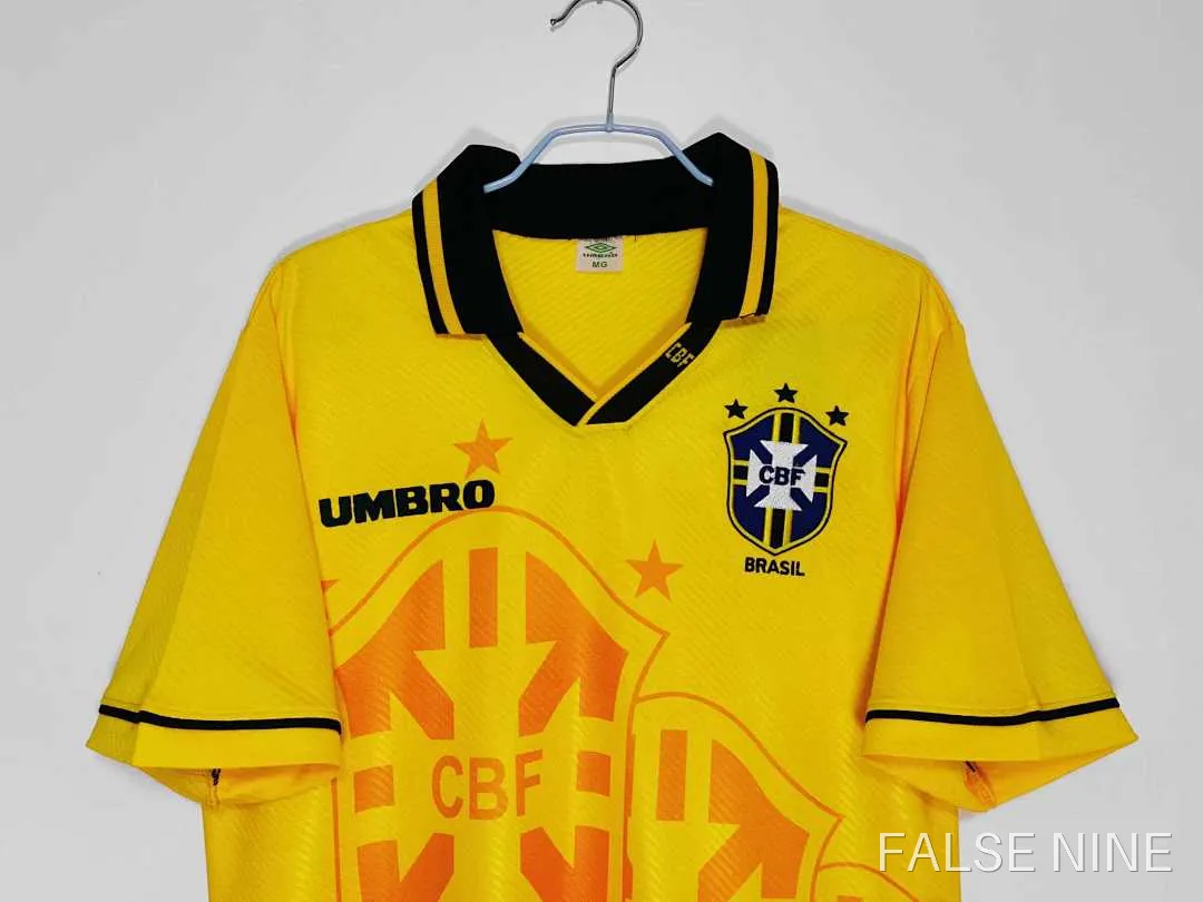 Brazil 1993-1994 Home Shirt (Retro Fan Version), photo 1