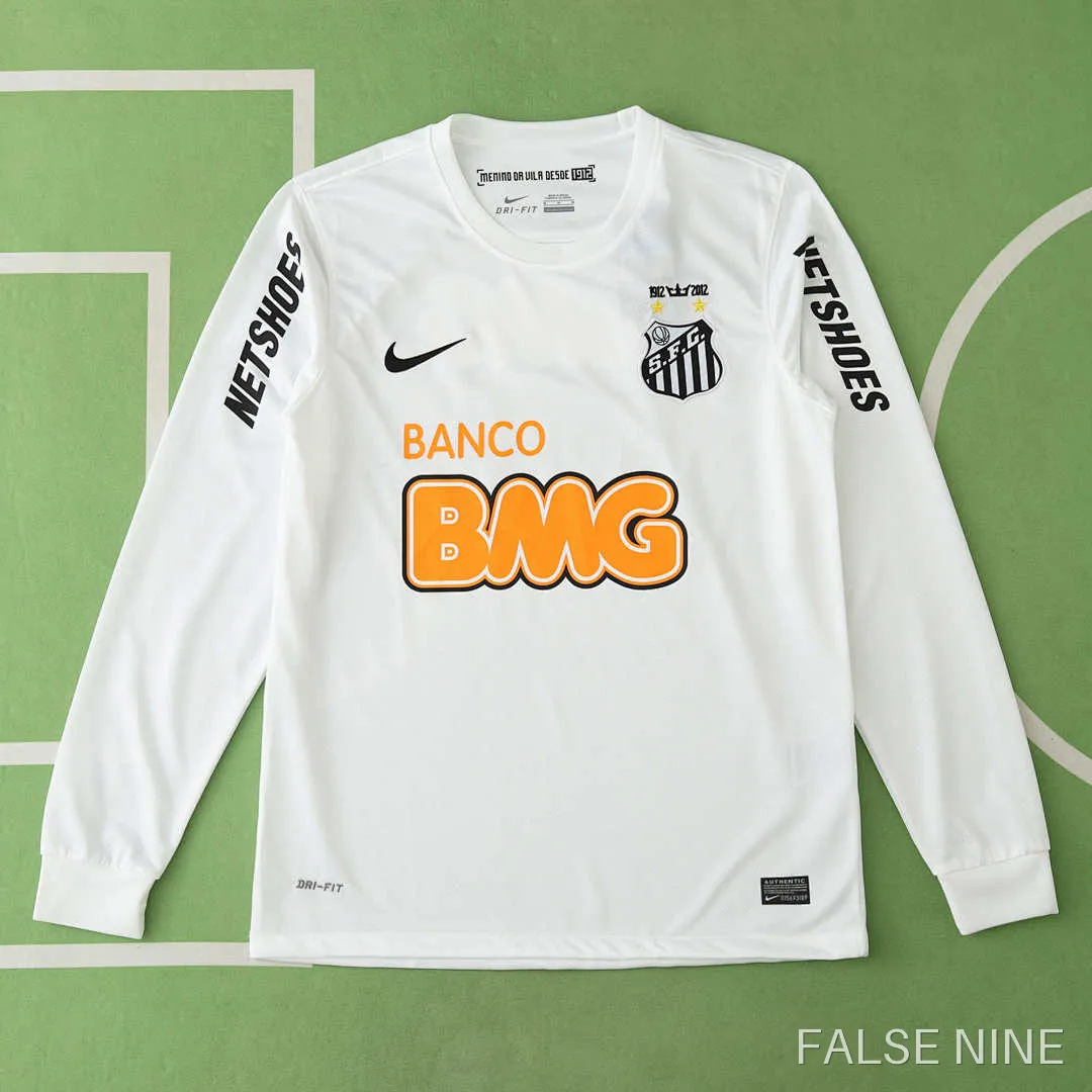 2013 Santos FC home Long sleeved retro Fan version, photo 1