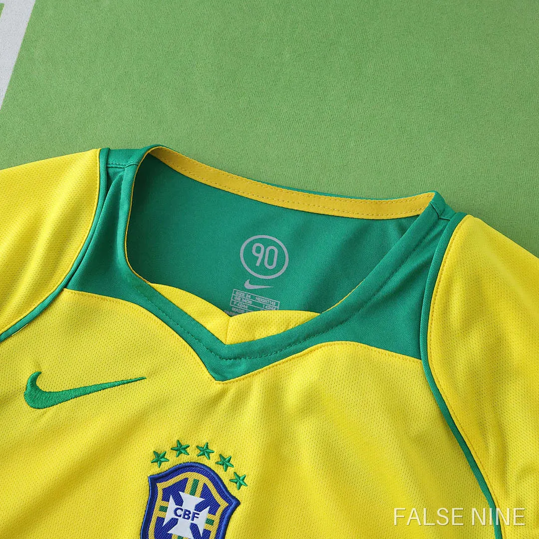 Brazil 2004 Home Kids Retro Kit, photo 2