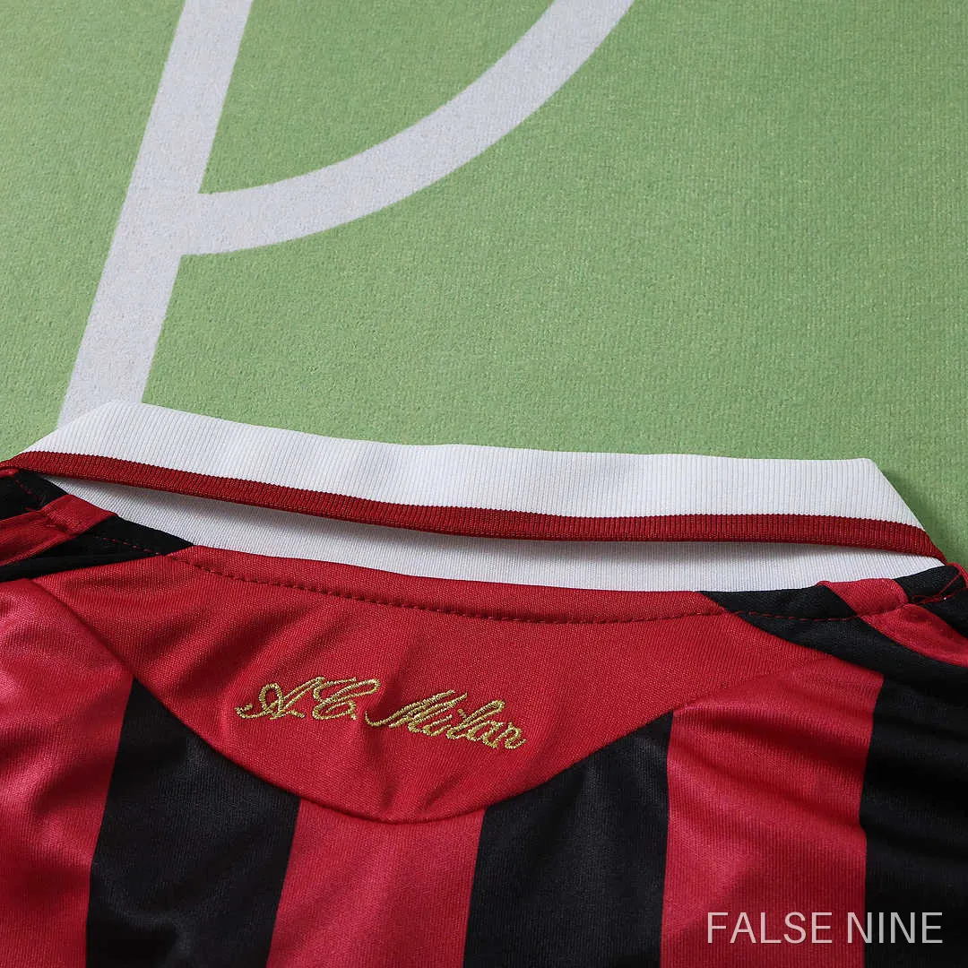 A.C. Milan 09/10 Home Kit (Retro, Kids, Long Sleeve), photo 12