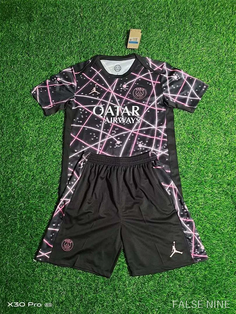 25/26 Paris Saint-Germain F.C. Training clothes suit Short sleeve Fan version, photo 3