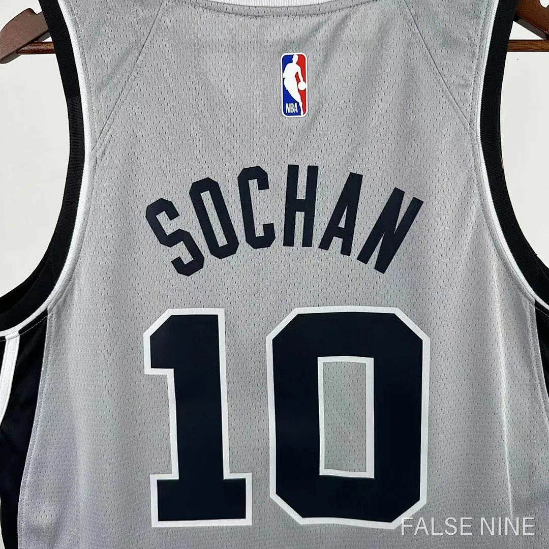 San Antonio Spurs 25/26 Away Jersey (10-SOCHAN), photo 4