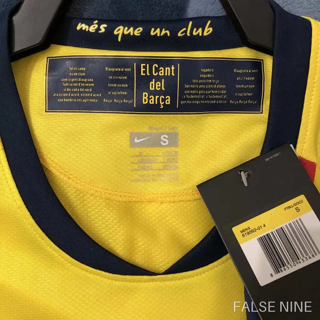 08/09 Barcelona away retro Fan version, photo 4