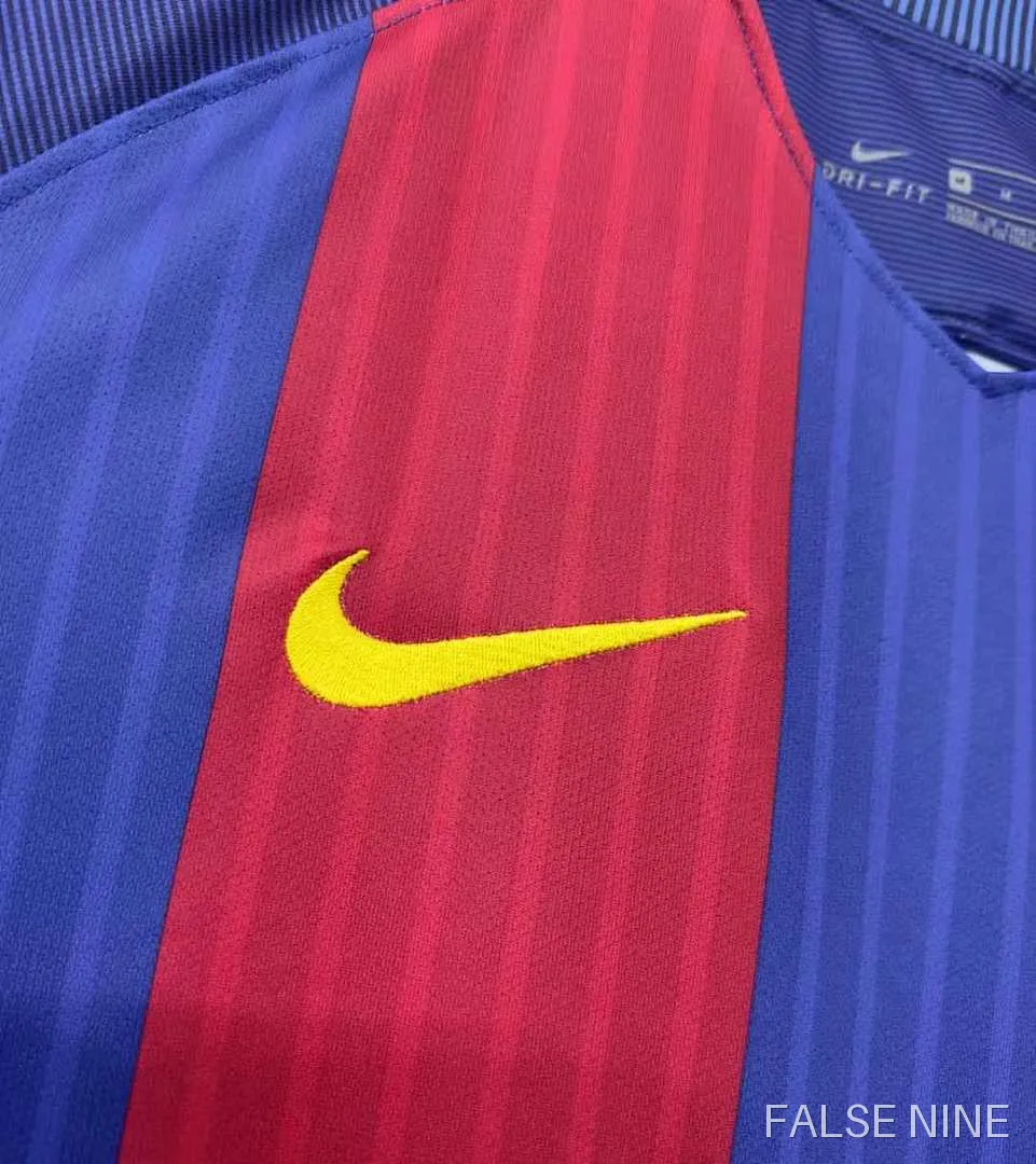 16/17 Barcelona Home retro Fan version, photo 10