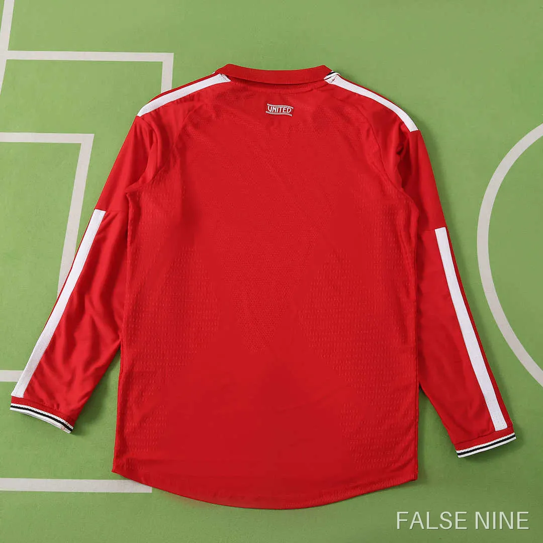 Manchester United 26/27 Home Long Sleeve Shirt (Player Version), photo 2