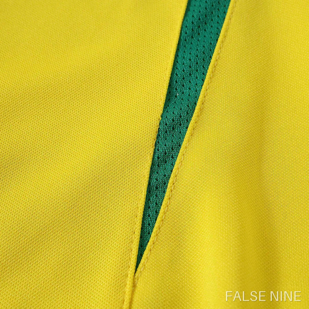 Brazil 2002 Home Kit (Retro, Kids, Long Sleeve), photo 13