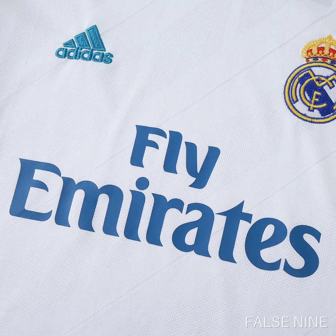 Real Madrid 17/18 Home Long Sleeve Kids Kit, photo 6