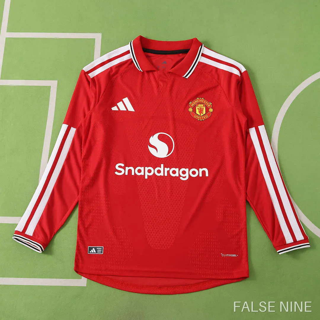 Manchester United 26/27 Home Long Sleeve Shirt (Player Version), photo 1