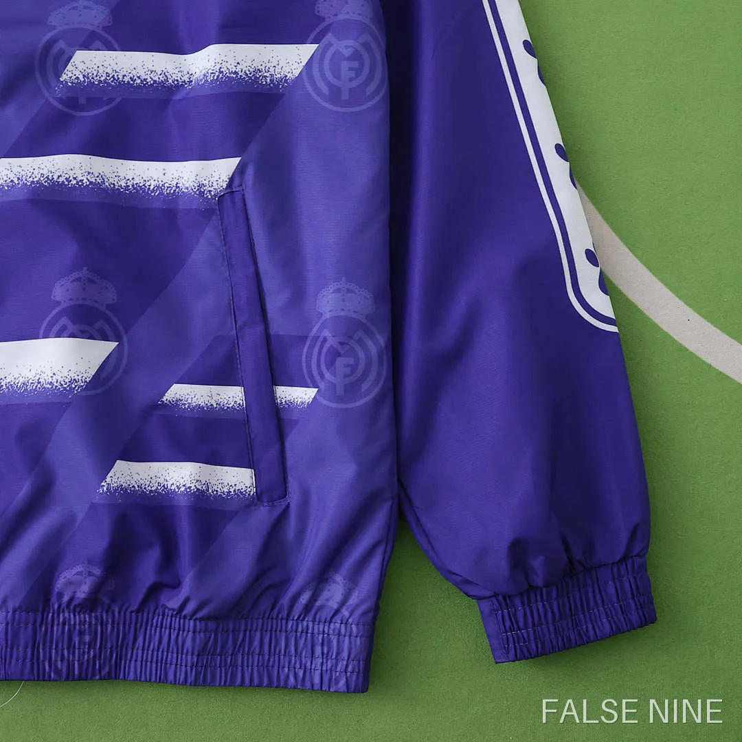 95/96 Real Madrid CF purple Hooded windbreak, photo 10