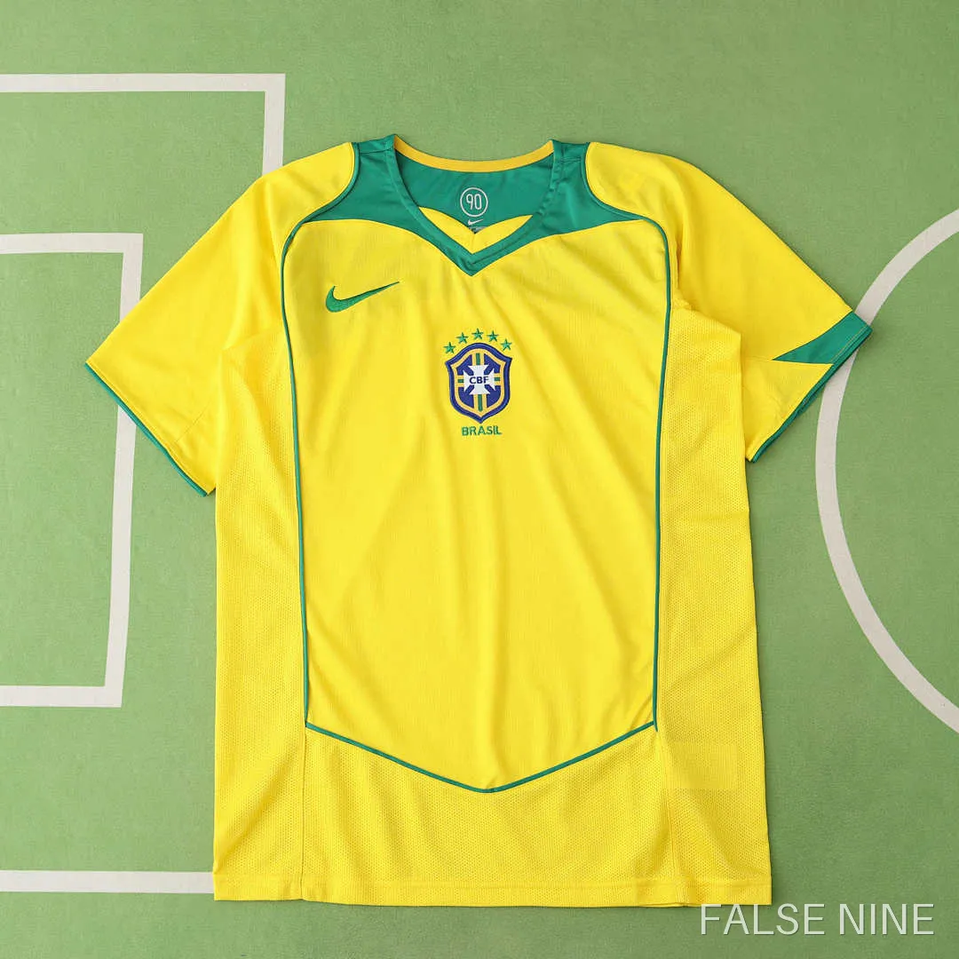 2004 Brazil home retro Fan version, photo 1