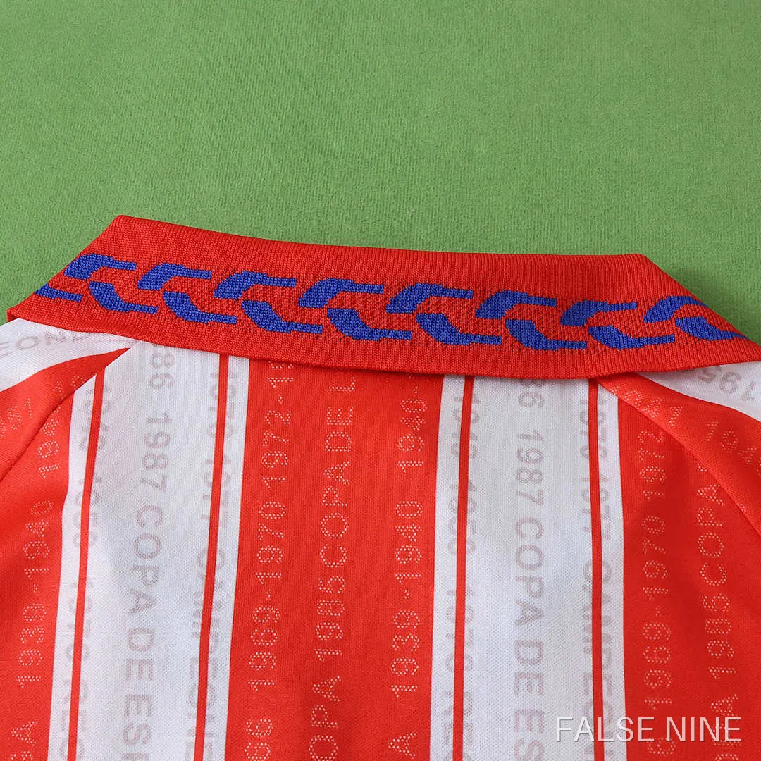 Atletico Madrid 1995-96 Home Retro Jersey (Fan Version), photo 24