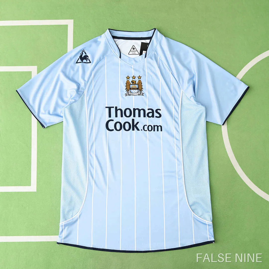 07/08 Manchester City F.C. home retro Fan version, photo 1