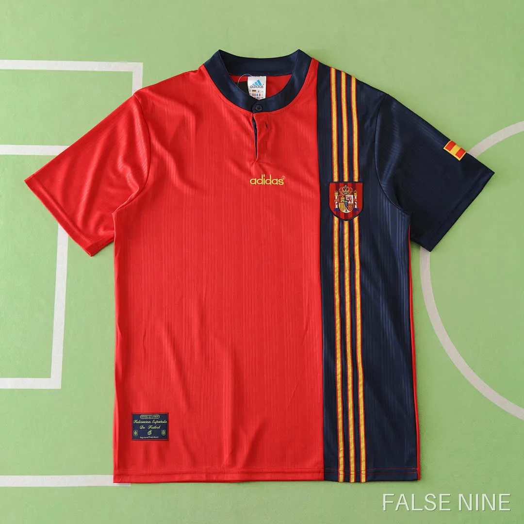 Spain 1996 Home Shirt (Retro Fan Version), photo 1