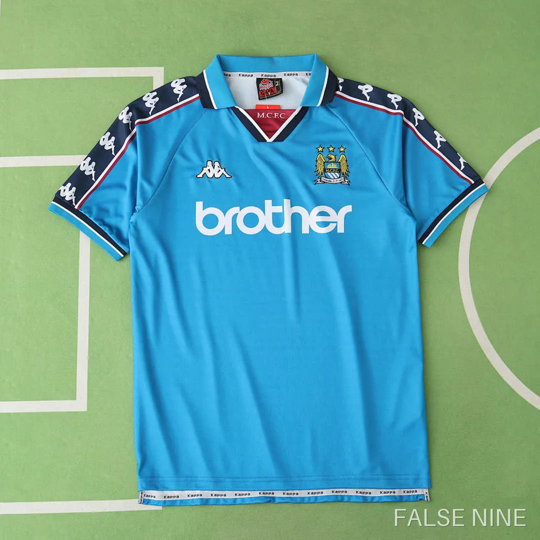 97/98 Manchester City F.C. home retro Fan version, photo 1