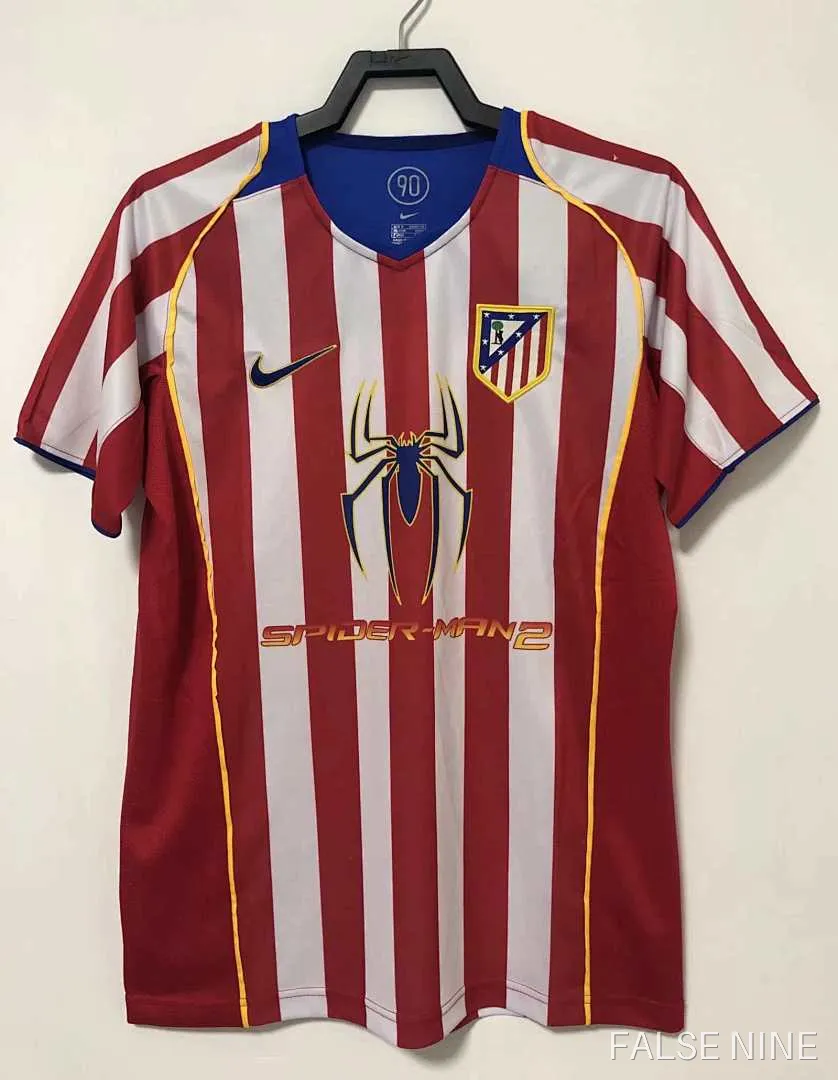 04/05 Atletico Madrid Home retro Fan version, photo 1