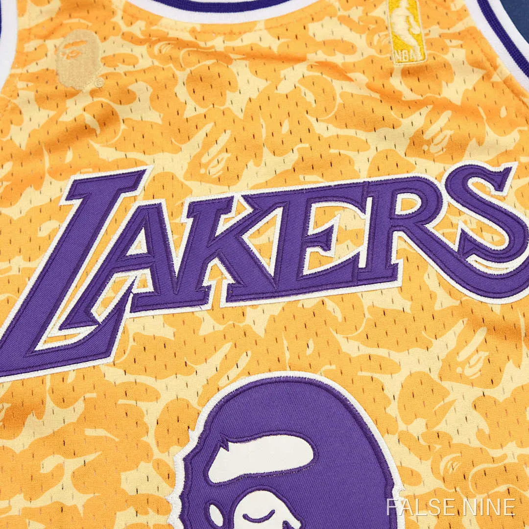L.A. Lakers Bape x Mitchell & Ness Jersey, photo 3