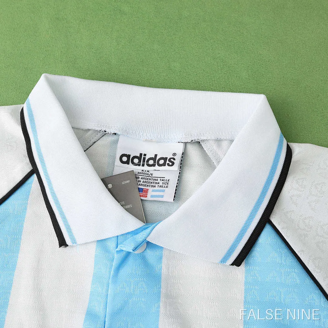 1996 Argentina home retro Fan version, photo 3