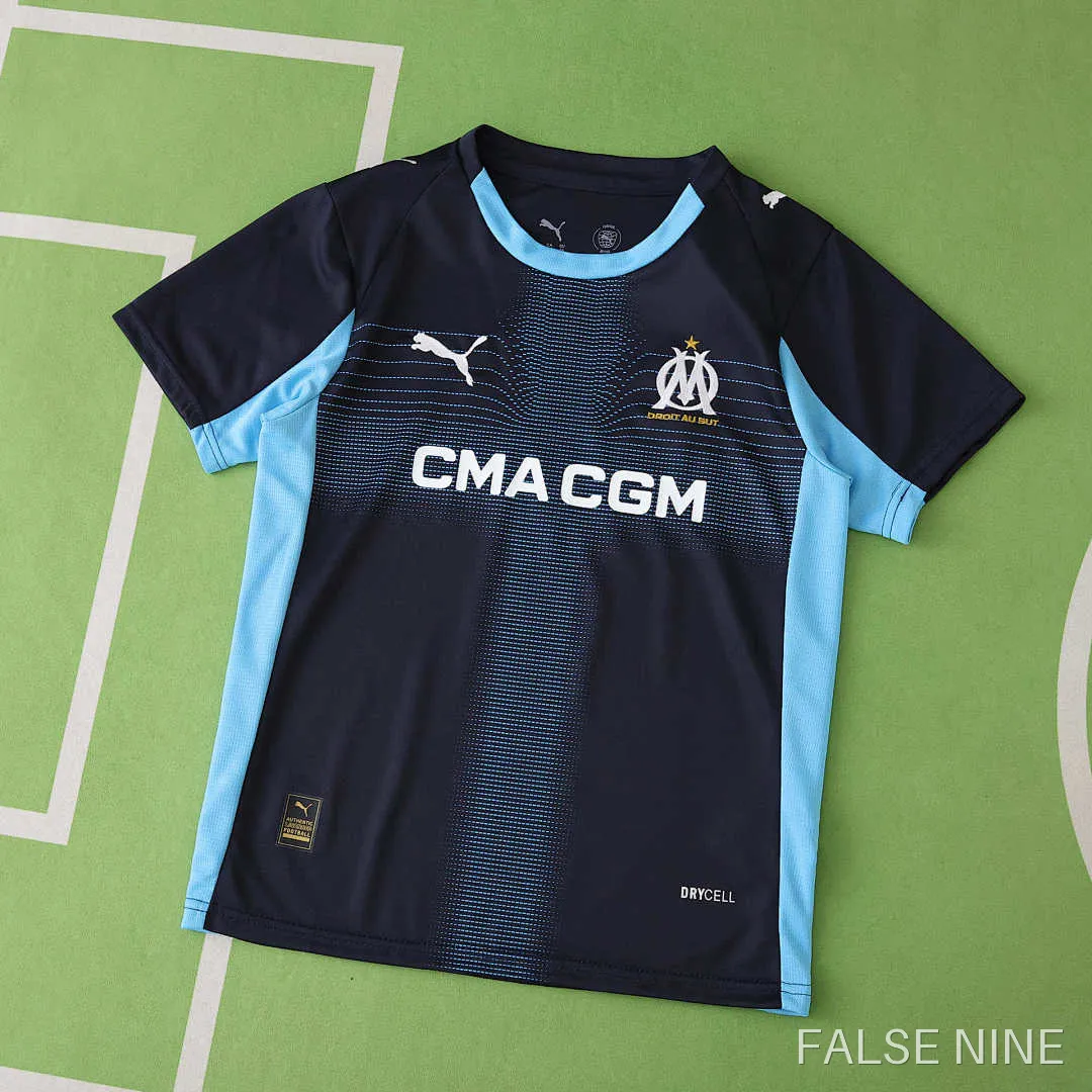 Olympique de Marseille 25/26 Away Kids Kit, photo 1