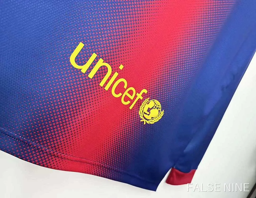 12/13 Barcelona Home Long sleeved retro Fan version, photo 4