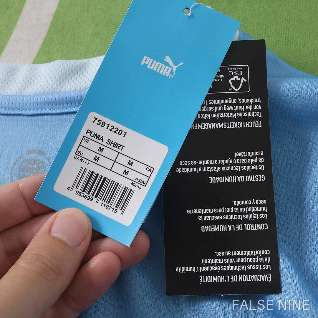 Manchester City 26/27 Home Long Sleeve Shirt (Fan Version), photo 21