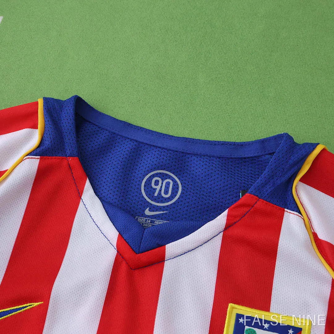 Atletico Madrid 04/05 Home Kids Shirt (Retro), photo 2
