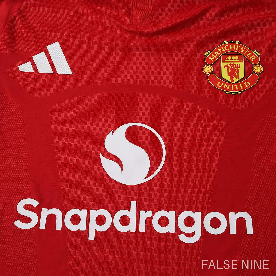 Manchester United 26/27 Home Long Sleeve Shirt (Player Version), photo 12