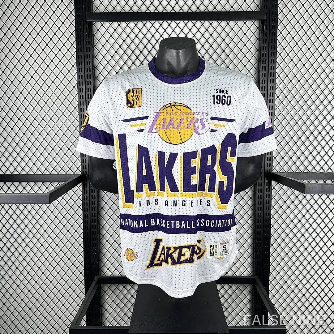 25/26 NBA L.A. Lakers Retro short sleeved shirt, photo 7