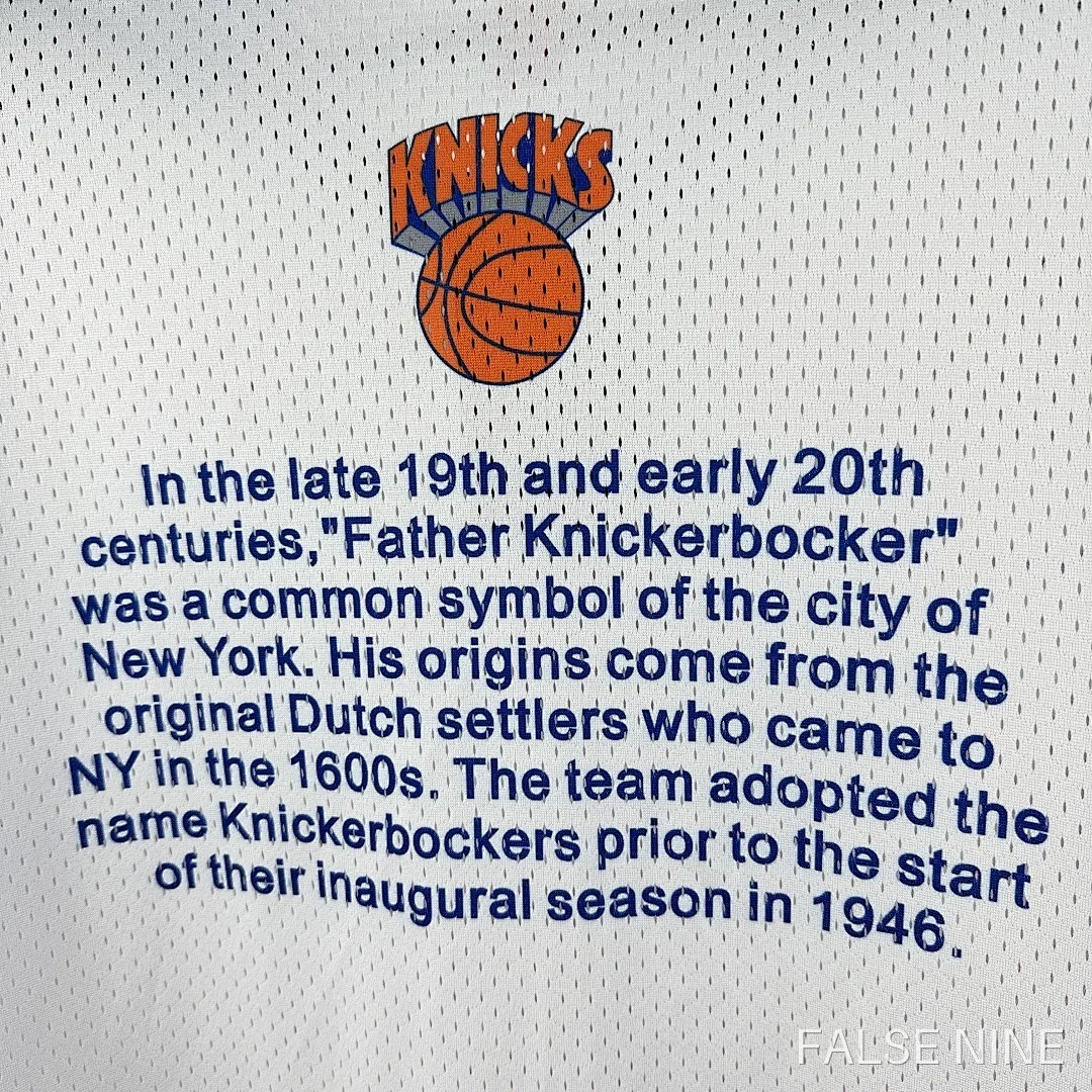 25/26 NBA New York Knicks Retro short sleeved shirt, photo 11