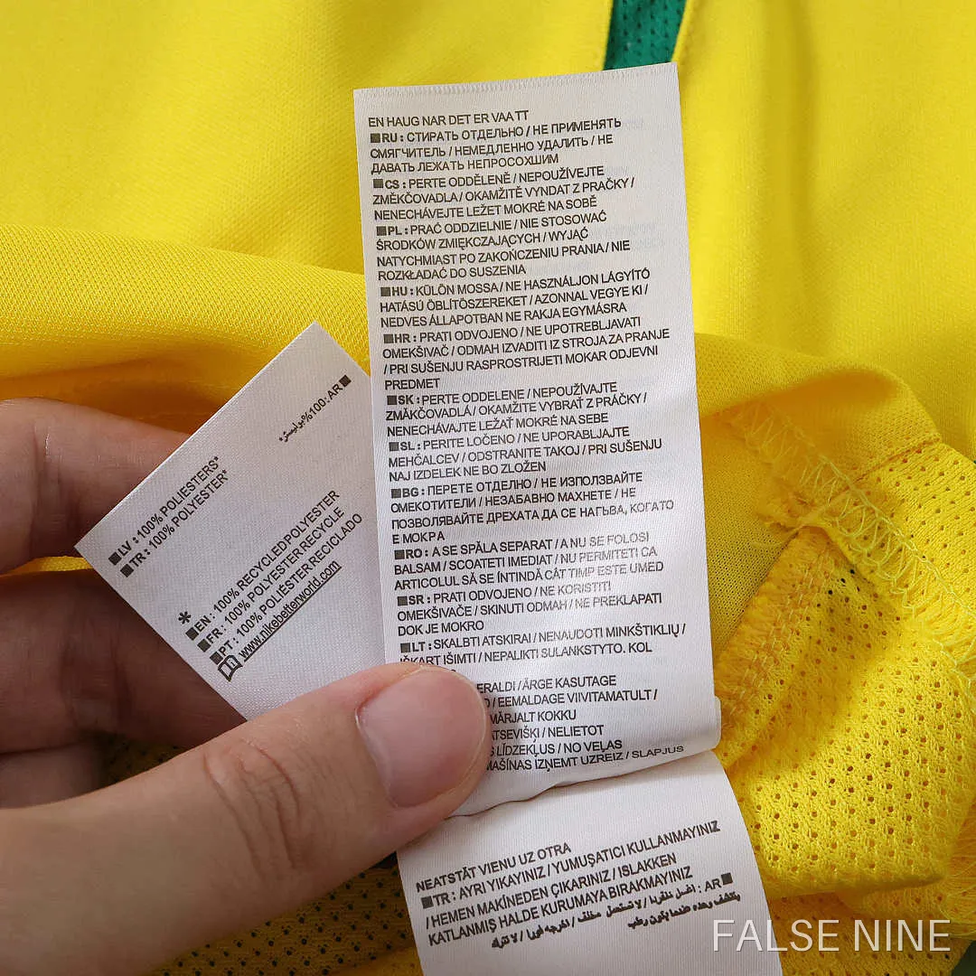 Brazil 2002 Home Kit (Retro, Kids, Long Sleeve), photo 17
