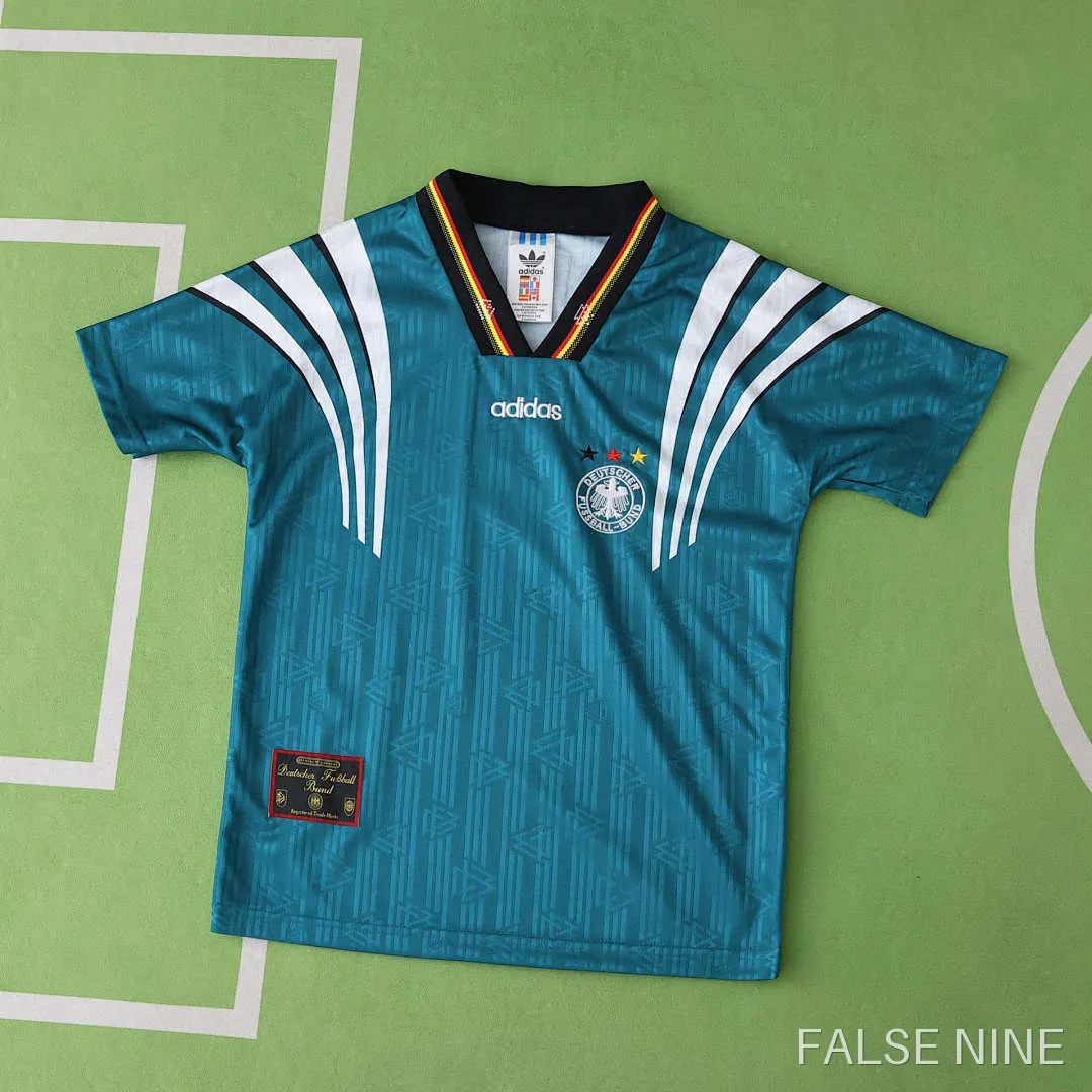 Germany 1996 Away Retro Kids Kit, photo 1