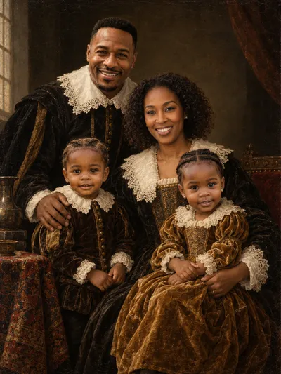 Dutch Golden Age Family