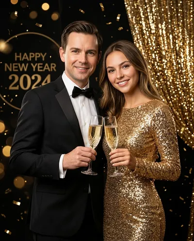 Glitter Gold Formal