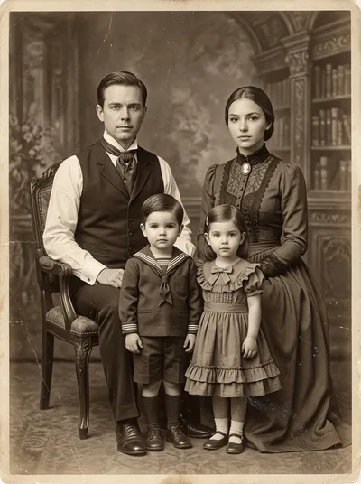 Victorian Ancestor Portrait