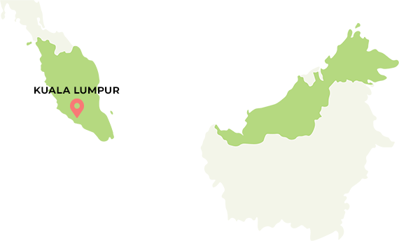 マレーシアのマップ
