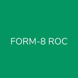 FORM-8 ROC