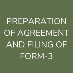 PREPARATION OF AGREEMENT AND FILING OF FORM-3