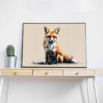 ذكاء البراري – The Wisdom of the Fox Art Print