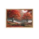 غابة الخريف الحالمة – Dreamy Autumn Forest Art Print